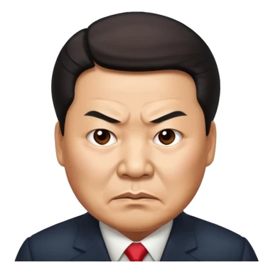 Angry Xi Jinping sticker