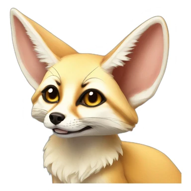 Fennec fox sticker