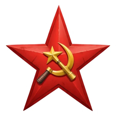 logo pf communist party sticker