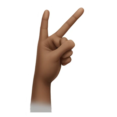 Holding Finger “L” on forehead sticker