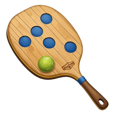 pickle ball paddle sticker