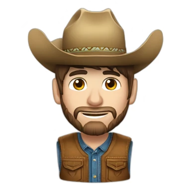 messi con un sombrero de vaquero sticker