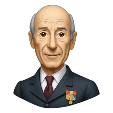 Valéry Giscard d'Estaing sticker