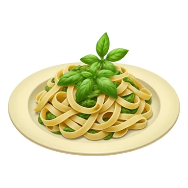 pasta with pesto sticker