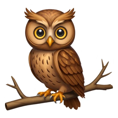 Owl sticker