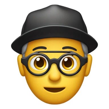 Un fotógrafo con una gorra y una pechera negra y con cámara en las manos sticker