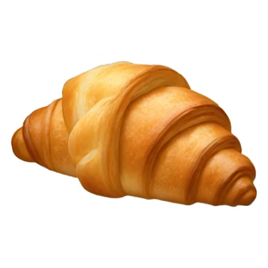 croissant eating croissant sticker