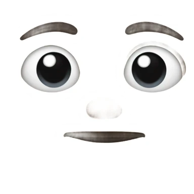 Freezing cold face  sticker