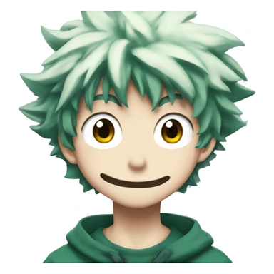 Izuku Midoriya from my hero academia  sticker