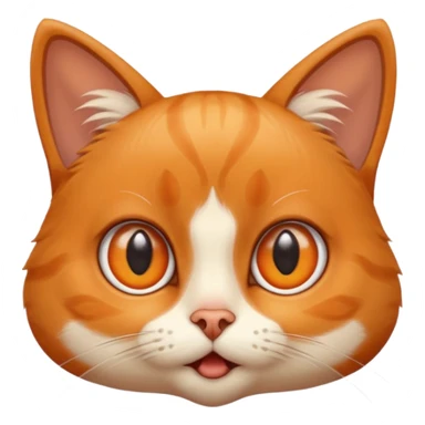 Un chat choqué sticker