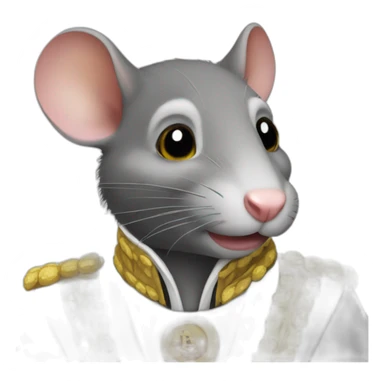 Un rat riche sticker