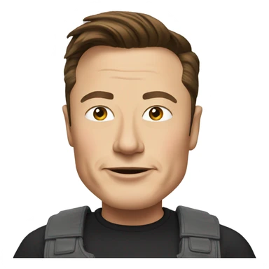 elon musk on earth sticker