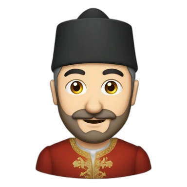 fatih sultan mehmet 2 sticker