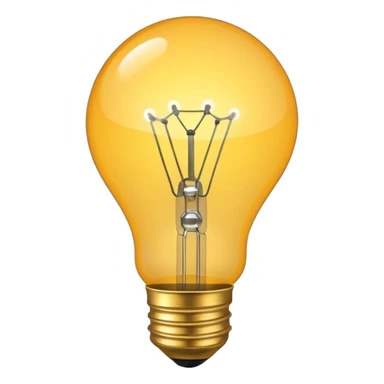light bulb with small network nodes around sticker