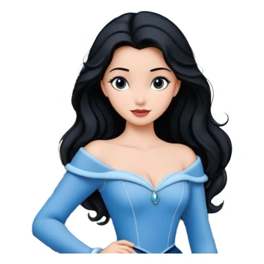 Quiero que crees una imagen donde este el castillo de Disney y por detrás o delante pon a 4 chicas: una con el pelo largo rizado marrón , otra con el pelo muy corto negro, como un chico, otra con el pelo mediano liso marrón con ojos azulesy otra con el pelo negro largo liso . Todos son color carne.  sticker