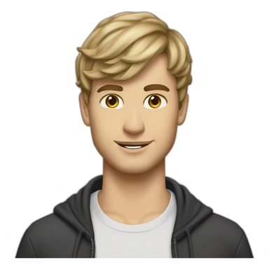 taylor swift as a guy sticker