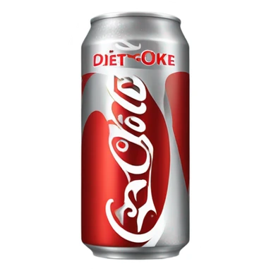 À can of diet coke sticker