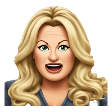 Extremely shocked jennifer Coolidge ￼ sticker