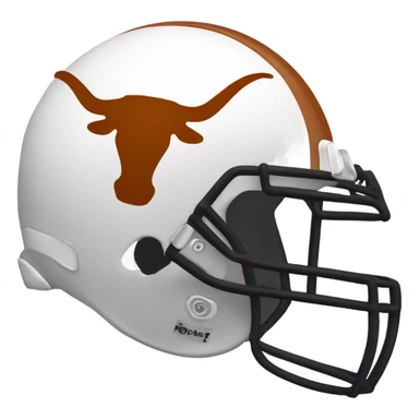Texas longhorns football helmet sticker