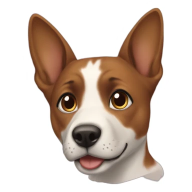 Kara köpek  sticker