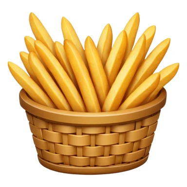 basket of fries sticker