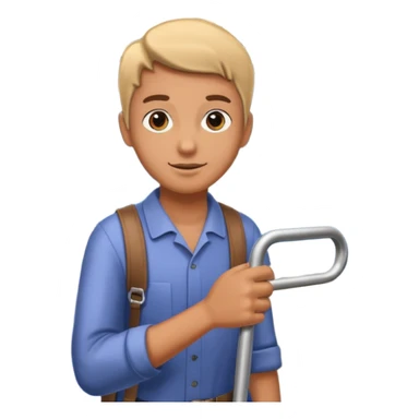 Rider holding grab bar,Metro Riders, inside metro train, no transparent. sticker