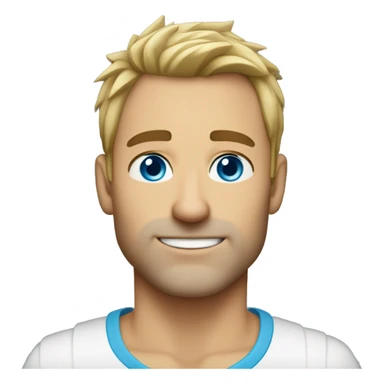 handsome-44-year-old-man-with-dirty-blonde-spikey-hair-and-kind-ocean-blue-eyes-and-a-short-stubble- sticker