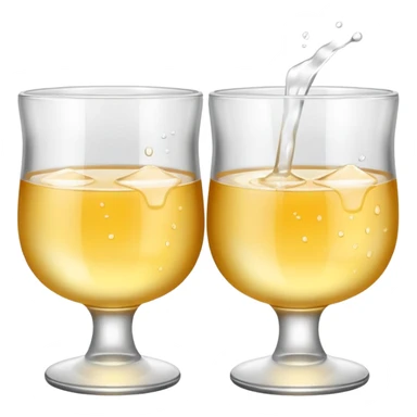 Two Baijiu cups are toasting sticker