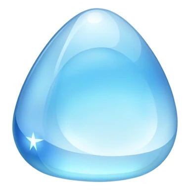 glowing moonstone crystal sticker