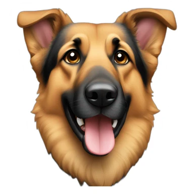 Berger allemand sticker