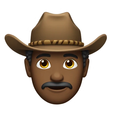 Cowboy fro sticker