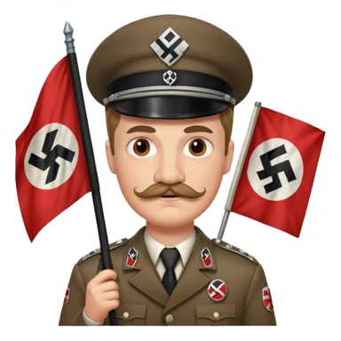 hitler swastika emoji sticker