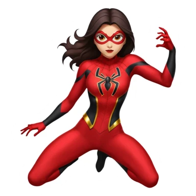 Spider woman sticker