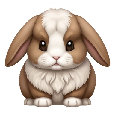 Holland lop bunny sticker