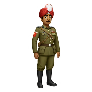 Indian army sticker