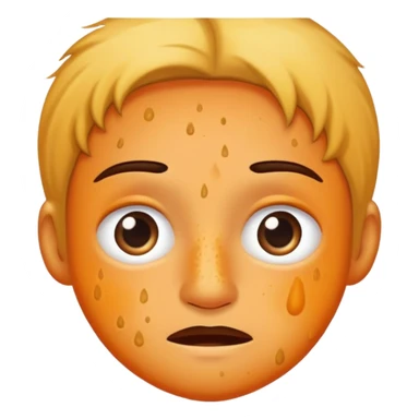 Hyperpigmentation meme sticker