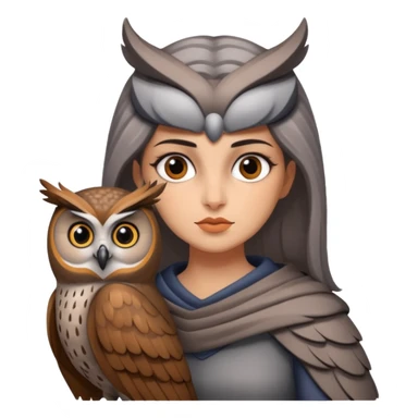 Chat x hiboux  sticker