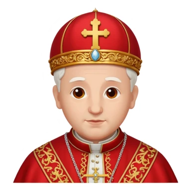 Pope Leo with Mozetta sticker