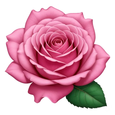 Polaroid photo of a pink rose  sticker