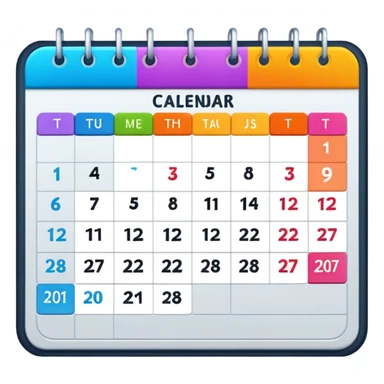 I want an emoji for a slack app that covers a weekly rotation - so something that has a calendar or depicts incidents or monitoring sticker