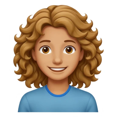 more wavu hair, good smile ! perfect
 sticker