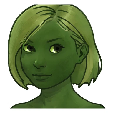 blonde girl  sticker