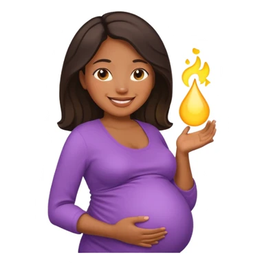 Pregnant women of color sticker