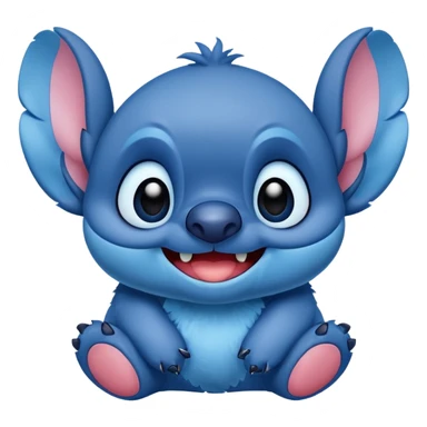 Stitch from lilo and stitch  sticker