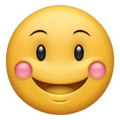 Smiling Smiley which pats oneself in the back sticker