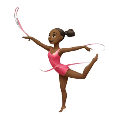 Rhythmic gymnastics sticker