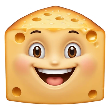 I want an overly excited face that says “I am so excited, I cannot contain. With eyes tightly squeezed together and a big cheesy grin emoji. sticker