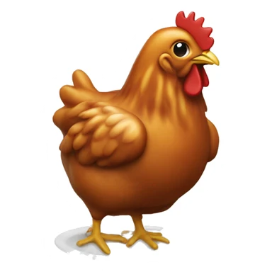chicken in brown sauce sticker