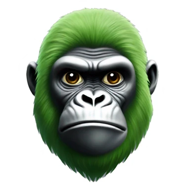 green gorilla tag gorilla sticker