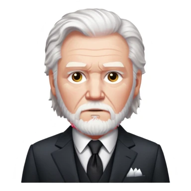 President Snow from the Sonic the The Hunger Games sticker